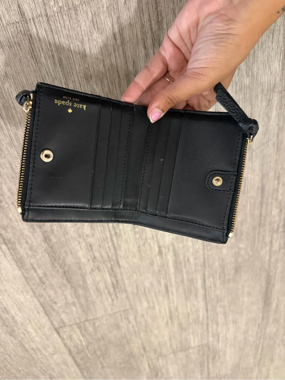 kate spade Black wallet